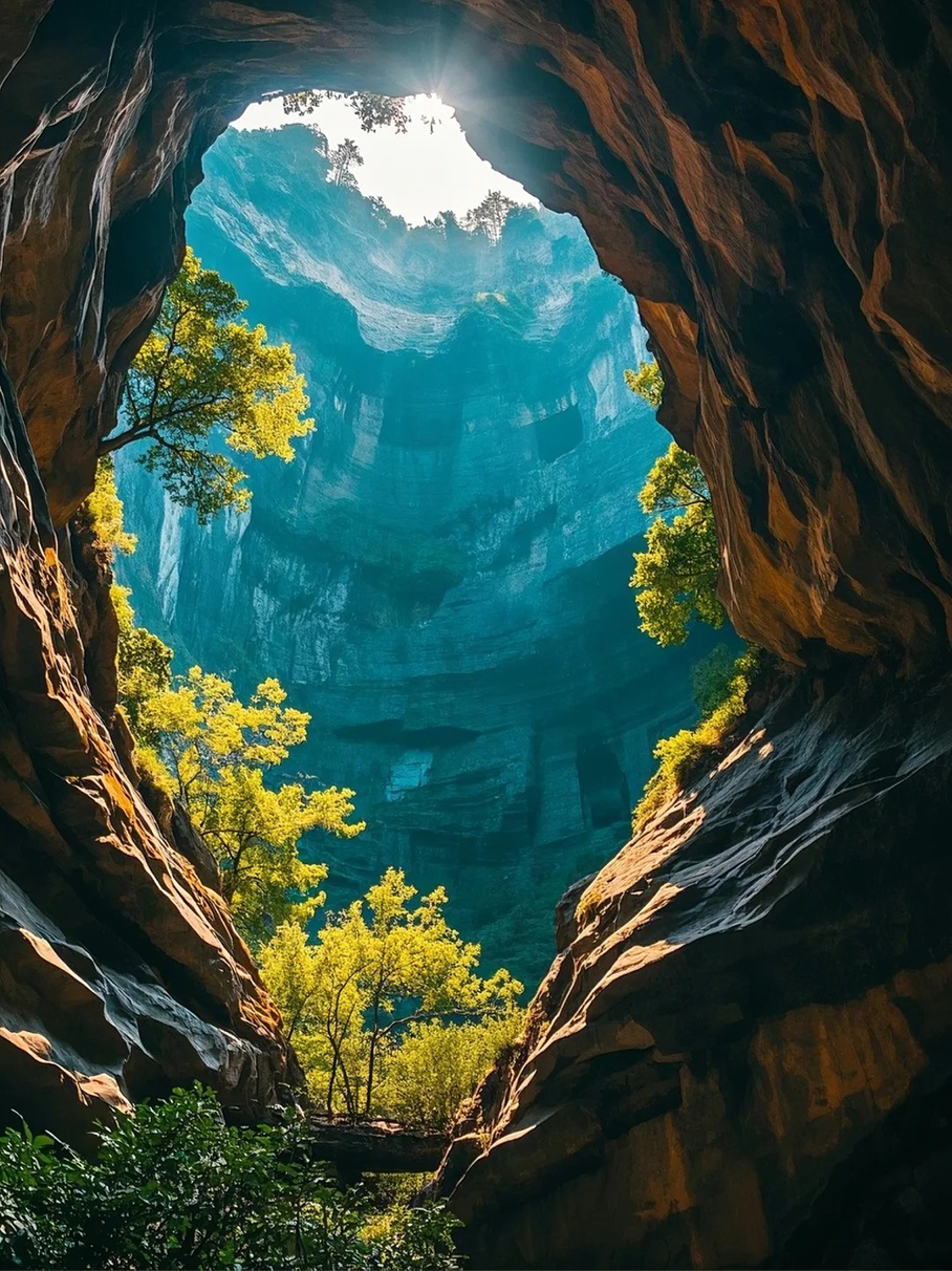 China Tour - Three Natural Bridges in Wulong Chongqing