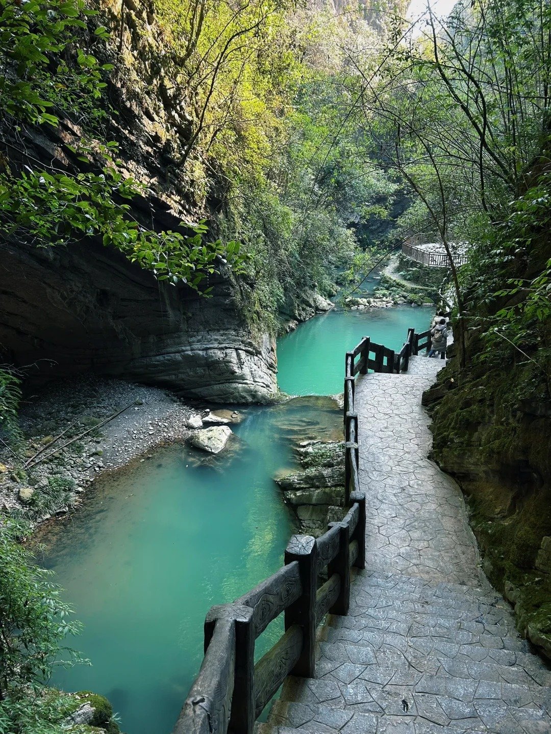 China Tour - Longshuixia Fissure Gorge in Wulong Chongqing