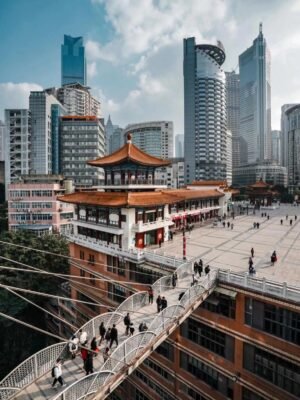 Chongqing: Full-Day Group Tour with Cable Car & Massage